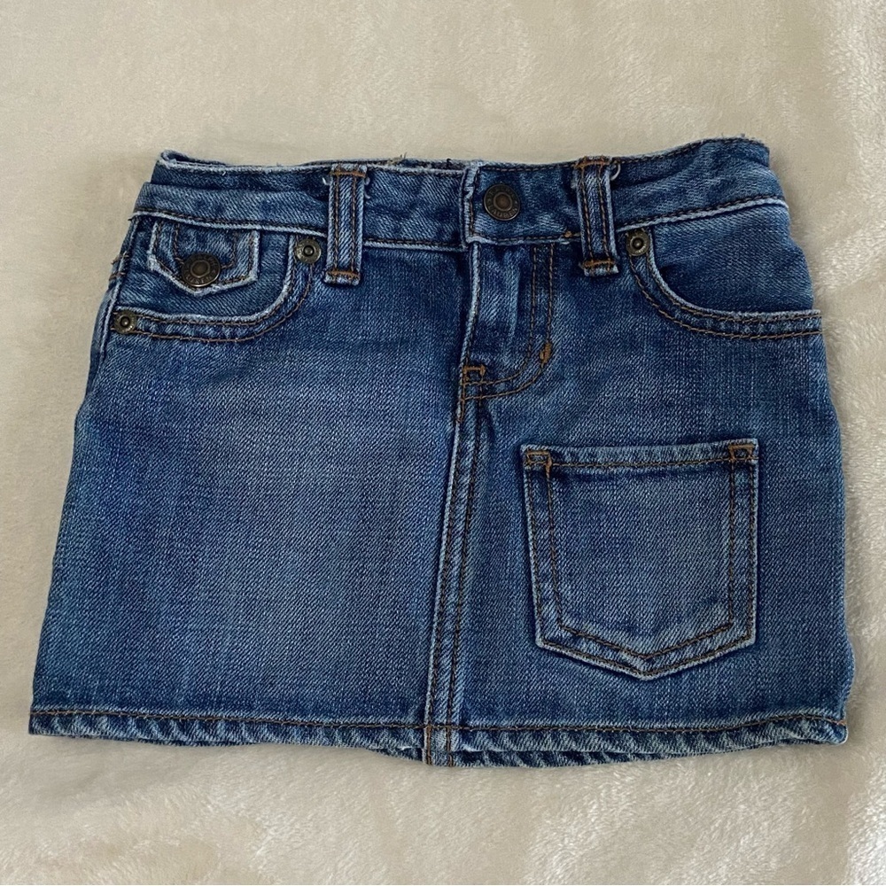 RALPH LAUREN / Denim Mini Skirt Size 3